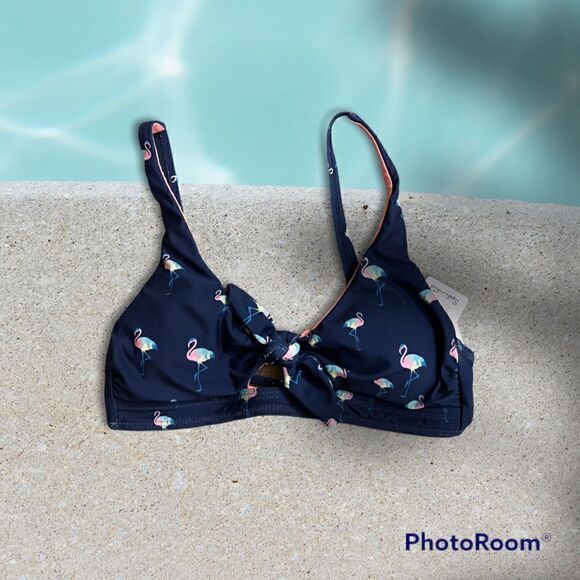 Splendid Take Wing Tie Front Hltr Size XS - Picture 3 of 8